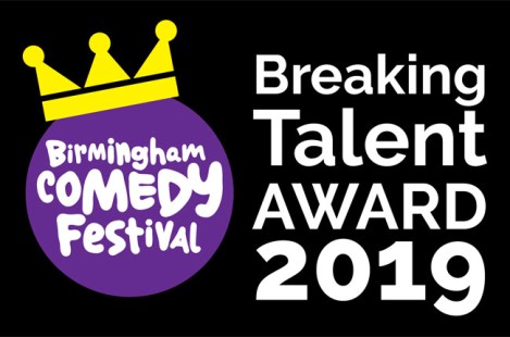 Birmingham Comedy Festival Breaking Talent Award 2019